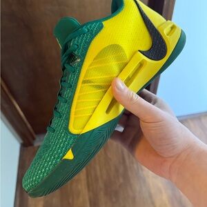Nike Green and Yellow Athletic Shoes